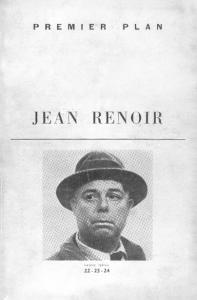 Couverture du livre Jean Renoir par Bernard Chardère