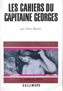 Couverture du livre Les Cahiers du capitaine Georges par Jean Renoir