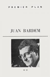 Couverture du livre Juan Bardem par Marcel Oms