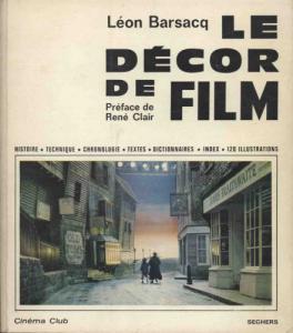 Couverture du livre Le décor de film par Léon Barsacq