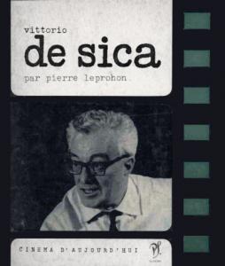 Couverture du livre Vittorio De Sica par Pierre Leprohon
