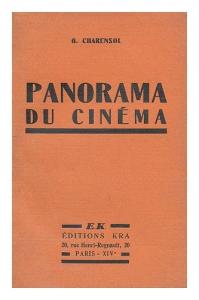 Couverture du livre Panorama du cinéma par Georges Charensol