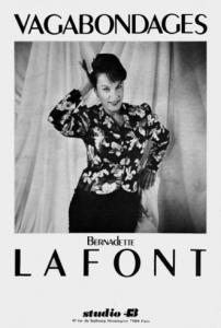 Cover of the book Vagabondages - Bernadette Lafont - Edited by Dominique Païni