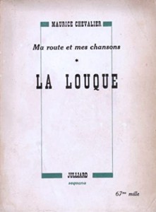 Couverture du livre Ma route et mes chansons - de Maurice Chevalier