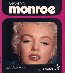 Couverture du livre Marilyn Monroe par Ado Kyrou