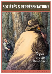 Couverture du livre Topor, artiste multimédia - de Bertrand Tillier et Alexandre Devaux