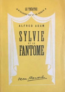 Couverture du livre Sylvie et le fantôme par Alfred Adam