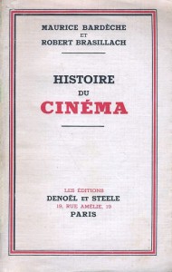 Couverture du livre Histoire du cinéma - de Maurice Bardèche et Robert Brasillach