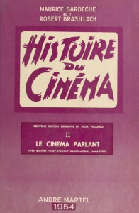 Couverture du livre Histoire du cinéma par Maurice Bardèche et Robert Brasillach