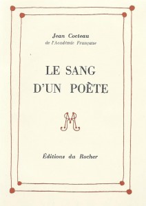 Couverture du livre Le sang d'un poète par Jean Cocteau