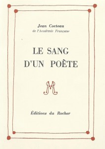 Couverture du livre Le Sang d'un poète - de Jean Cocteau