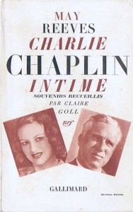 Couverture du livre Charlie Chaplin intime par May Reeves