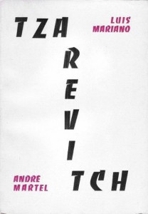 Cover of the book Tzarevitch - by Luis Mariano