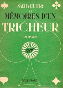 Couverture du livre Mémoires d'un tricheur - de Sacha Guitry