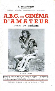 Couverture du livre A.B.C. du cinéma d'amateur par Pierre Hémardinquer
