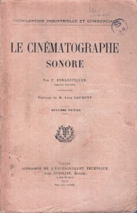 Couverture du livre Le Cinématographe sonore par Pierre Hémardinquer