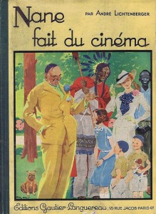 Couverture du livre Nane fait du cinéma - de André Lichtenberger