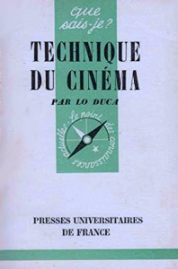 Couverture du livre Technique du cinéma - de Joseph-Marie Lo Duca