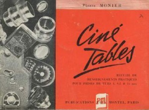 Couverture du livre Ciné-tables - de Pierre Monier