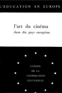 Couverture du livre L'Art du cinéma dans dix pays européens par Collectif