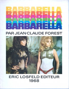 Couverture du livre Barbarella par Jean-Claude Forest