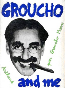 Couverture du livre Groucho and me - de Groucho Marx