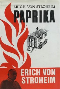 Couverture du livre Paprika par Erich von Stroheim
