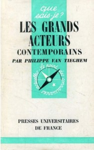 Cover of the book Les Grands Acteurs contemporains - by Philippe Van Tieghem