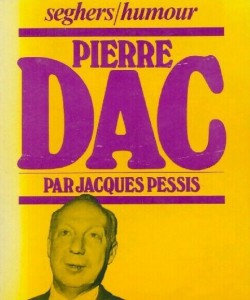 Couverture du livre Pierre Dac - de Jacques Pessis