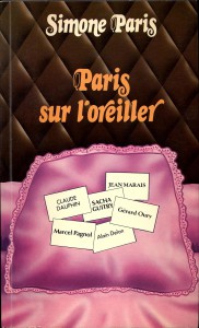 Couverture du livre Paris sur l'oreiller - de Simone Paris
