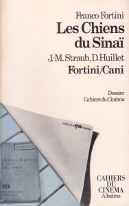 Couverture du livre Les Chiens du Sinaï par Franco Fortini