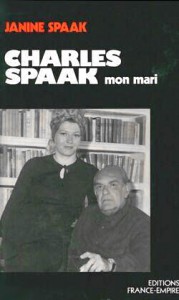 Couverture du livre Charles Spaak, mon mari par Janine Spaak