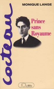 Couverture du livre Cocteau, prince sans royaume par Monique Lange