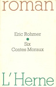 Cover of the book Six contes moraux - by Eric Rohmer