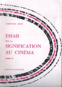 Cover of the book Essais sur la signification au cinéma - by Christian Metz