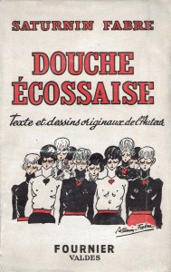 Couverture du livre Douche écossaise - de Saturnin Fabre