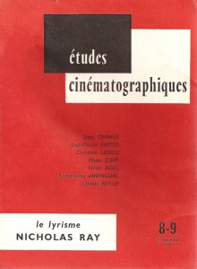 Cover of the book Le Lyrisme - Nicholas Ray - Edited by Henri Agel and George-Albert Astre