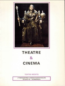 Couverture du livre Théâtre et cinéma par Collectif