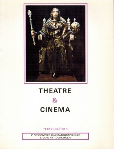 Couverture du livre Théâtre et cinéma - Collectif