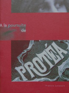 Couverture du livre À la poursuite de 'Protéa' par Francis Lacassin