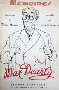 Cover of the book Mémoires - by Max Dearly and Jacques-Charles