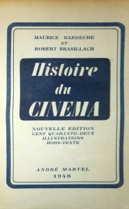 Couverture du livre Histoire du cinéma par Maurice Bardèche et Robert Brasillach