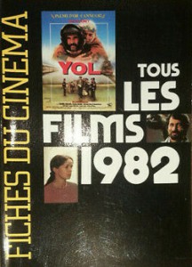Couverture du livre Tous les films 1982 par Collectif