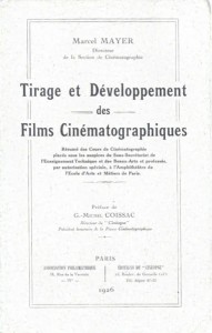 Couverture du livre Tirage et développement des films cinématographiques par Marcel Mayer