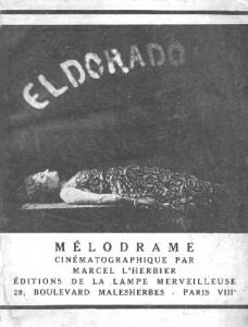 Couverture du livre El Dorado par Marcel L'Herbier