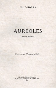 Cover of the book Auréoles - by Musidora