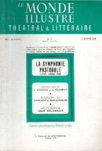 Couverture du livre La Symphonie pastorale par Pierre Bost et Jean Aurenche