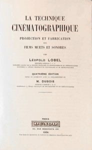 Couverture du livre La Technique cinématographique par Léopold Lobel