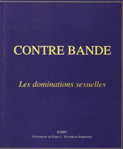 Couverture du livre Les Dominations sexuelles par Collectif dir. Marc Jimenez et Daniel Serceau