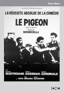 Couverture du livre Le Pigeon, Mario Monicelli - Sous la direction de Marcos Uzal